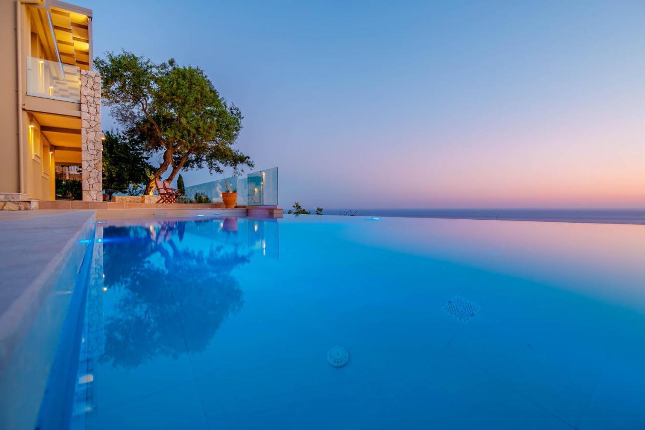 Ocean View Luxury Villa Ethra Kontogialos Екстер'єр фото