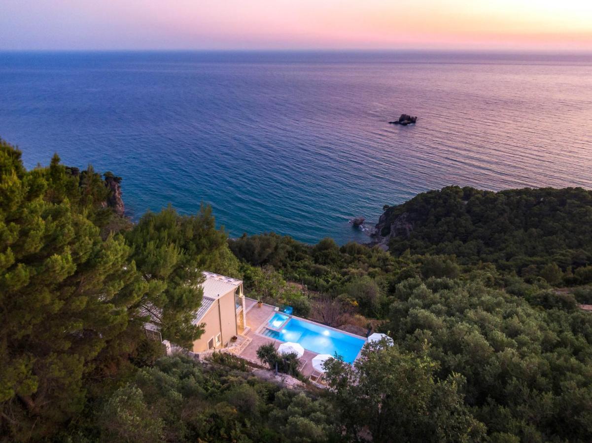 Ocean View Luxury Villa Ethra Kontogialos Екстер'єр фото