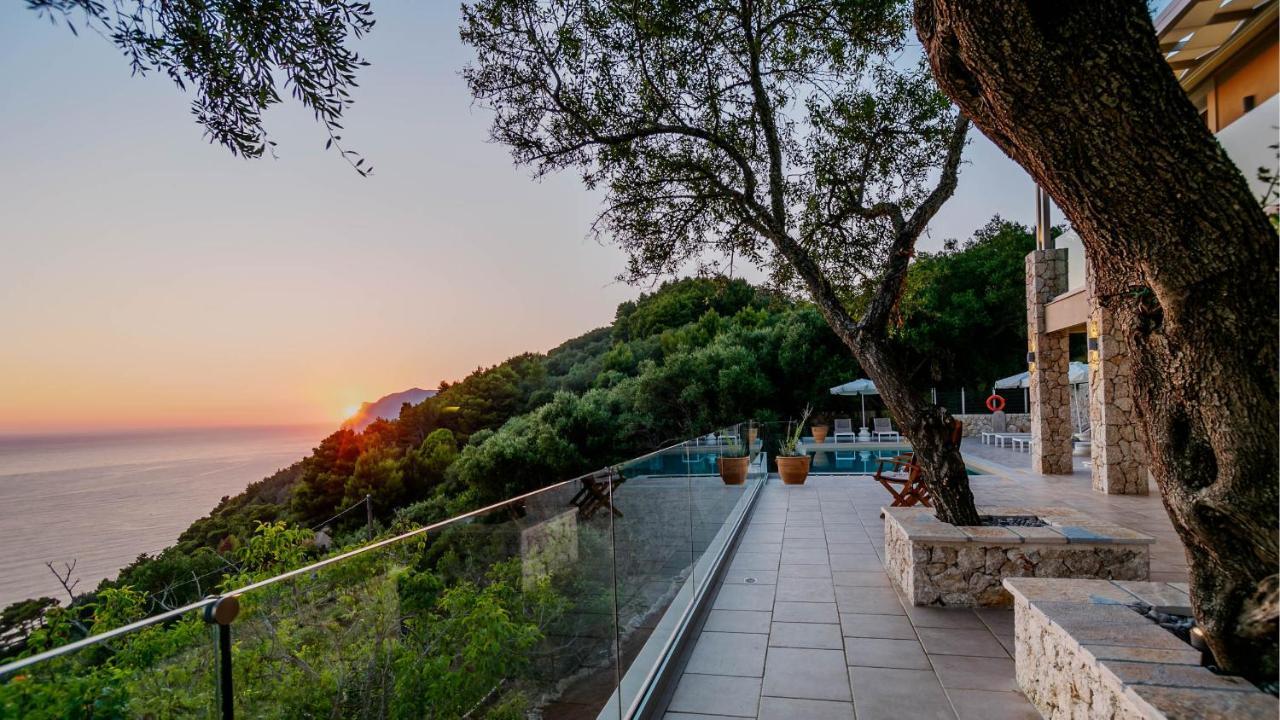 Ocean View Luxury Villa Ethra Kontogialos Екстер'єр фото